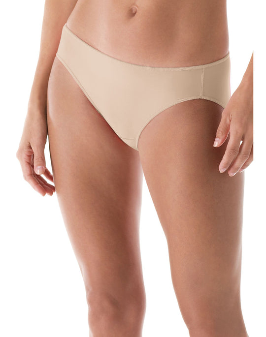 Hanes Women's Body Creations Microfiber Bikini 3 Pack
