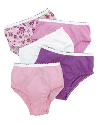 Hanes Girls' No Ride-Up Briefs 12 Pack