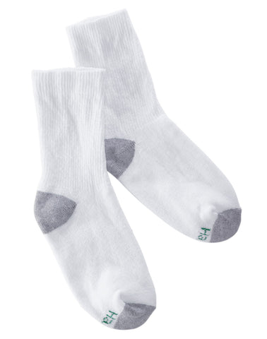 Hanes Boys Red Label Cushion Crew 6 Pairs