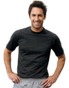 Hanes Classics Men's ComfortSoft® Dyed Crew TAGLESS® T Shirt 3 Pack Black/Grey