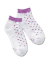 Hanes Classics Girls' Scallop Low-Cut Socks 4 Pairs
