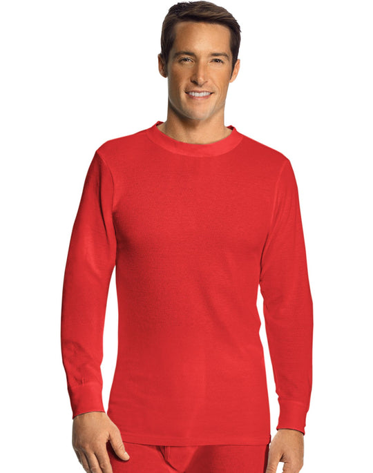 Hanes Men's Thermal Crew Neck