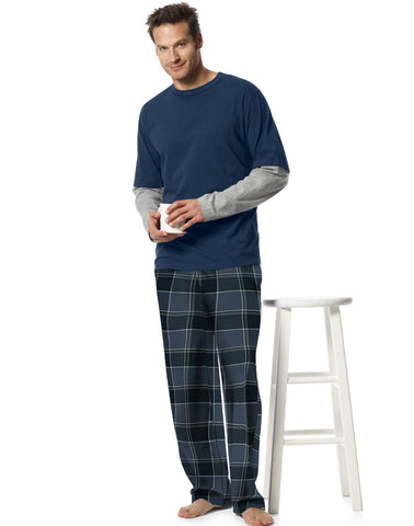 Hanes Men's Microfleece Sleep Set