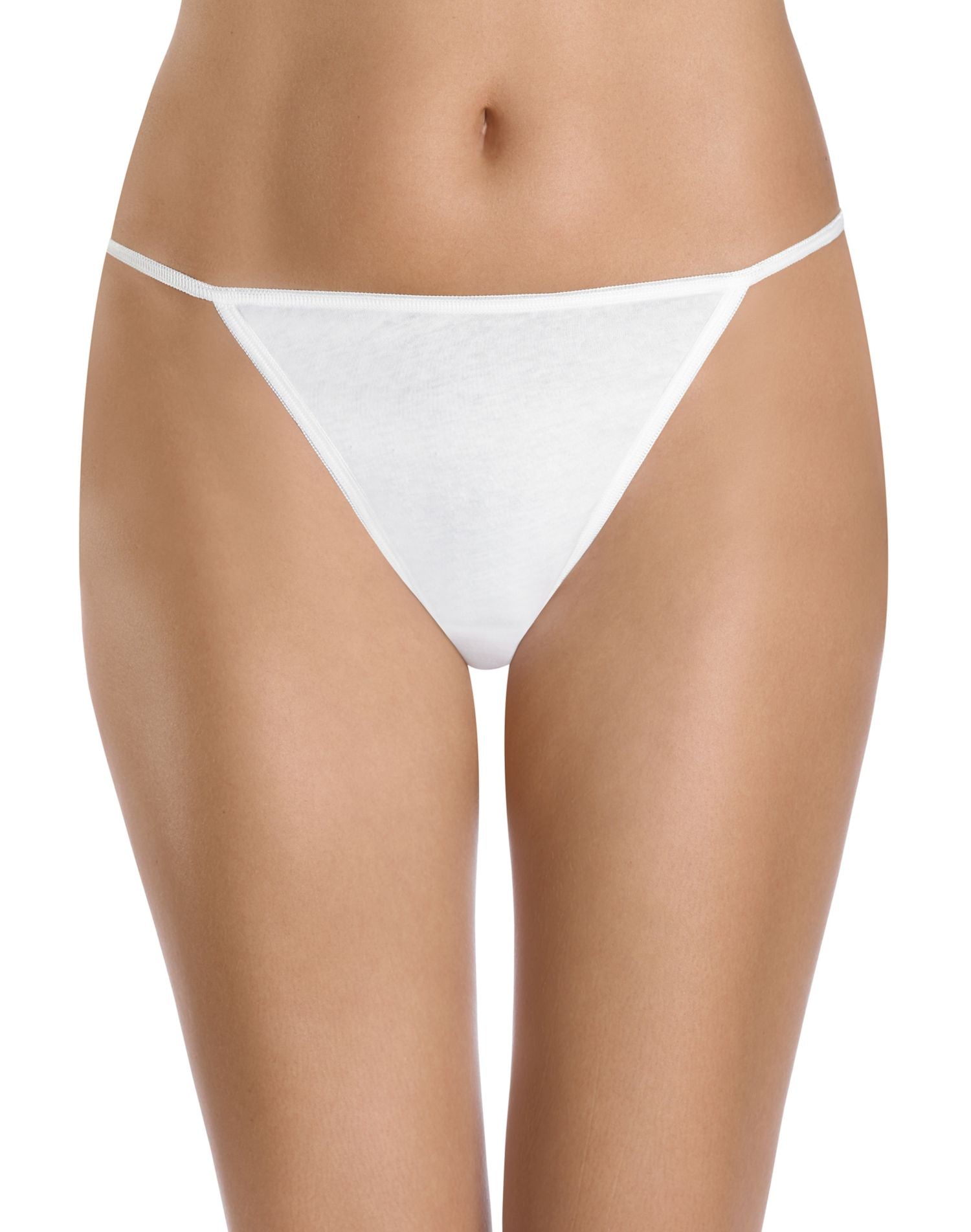 PP45AS - Hanes Women's Cotton String Bikini 6 pack