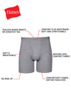 Hanes Men's Tagless® Boxer Briefs 10-Pack