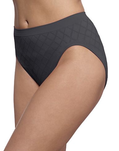 Bali Comfort Revolution Microfiber Solid Hi-Cut Brief