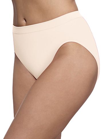 Bali Comfort Revolution Microfiber Solid Hi-Cut Brief