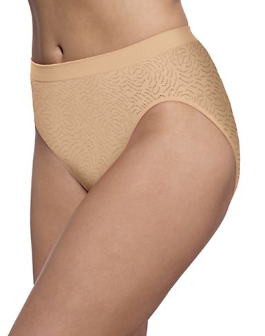 Bali Comfort Revolution Microfiber Solid Hi-Cut Brief