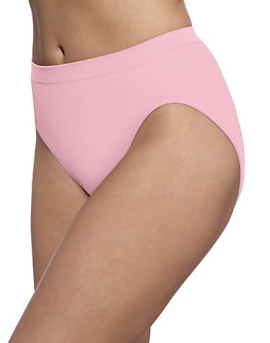 Bali Comfort Revolution Microfiber Solid Hi-Cut Brief