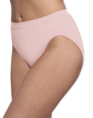 Bali Comfort Revolution Microfiber Solid Hi-Cut Brief