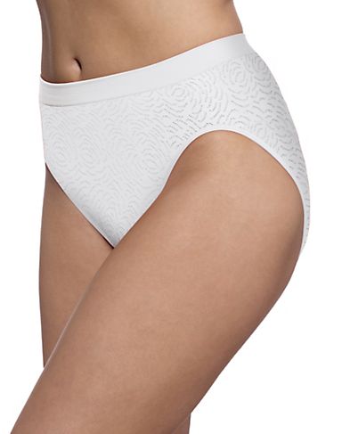 Bali Comfort Revolution Microfiber Solid Hi-Cut Brief