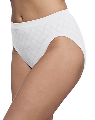 Bali Comfort Revolution Microfiber Solid Hi-Cut Brief