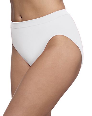 Bali Comfort Revolution Microfiber Solid Hi-Cut Brief