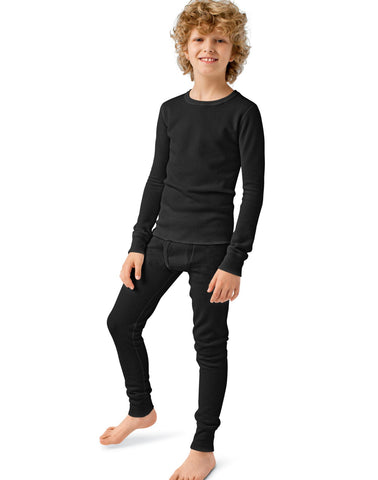 Hanes Boys' Thermal Underwear Set