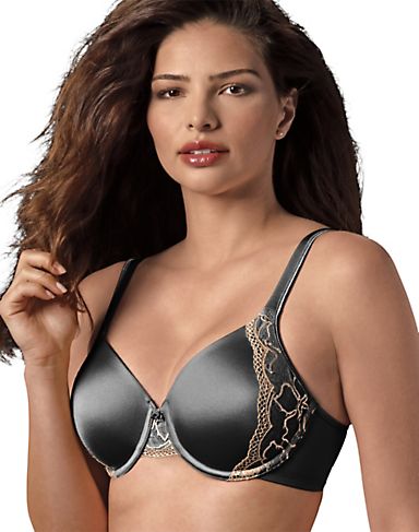 Bali One Smooth U with Lace Side Support Underwire Bra