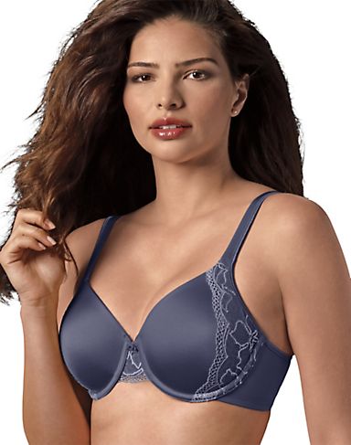 Bali One Smooth U with Lace Side Support Underwire Bra
