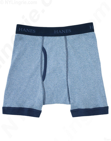 Hanes Classics Boys’ Ringer Boxer Briefs with Comfort Flex Waistband 3 Pack