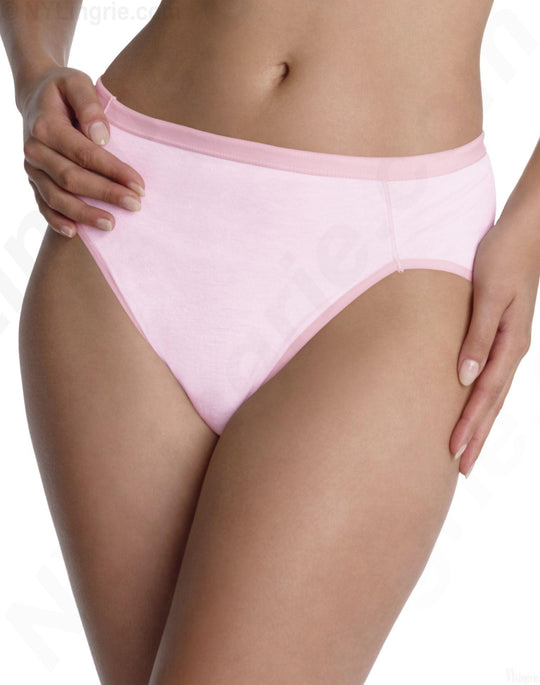 Hanes Womens Comfortblend Hi-cut Panties, 3 Pack