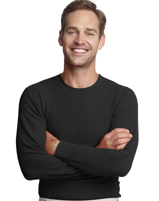Hanes Men`s X-Temp Thermal Crew