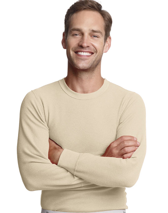 Hanes Men`s X-Temp Thermal Crew