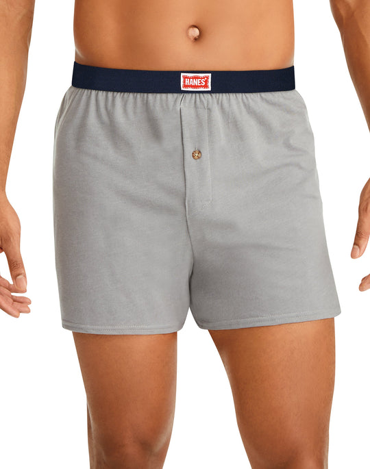 Hanes Ultimate® Men's Knit Boxers 4-Pack