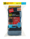 Hanes Men's FreshIQ® Assorted Blues Boxer Briefs With ComfortSoft® Waistband 10-Pack