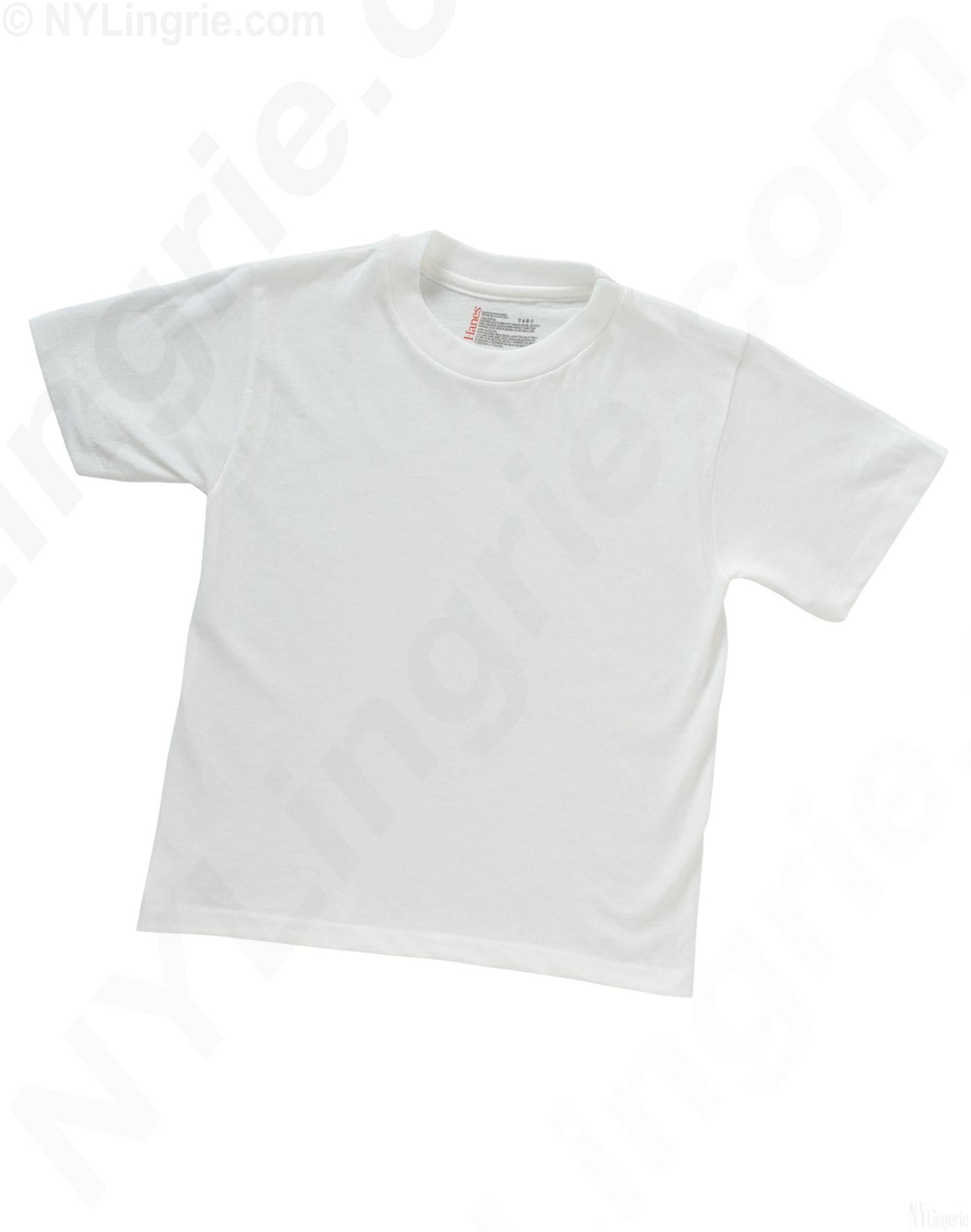 B2138 - Hanes ComfortSoft Tagless Boys' Crewneck T-Shirt 3 Pack