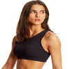 Champion Womens Workout High Neck Sports Bra With Mesh