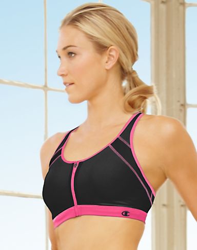 Champion Women's The Zip Sports Bra