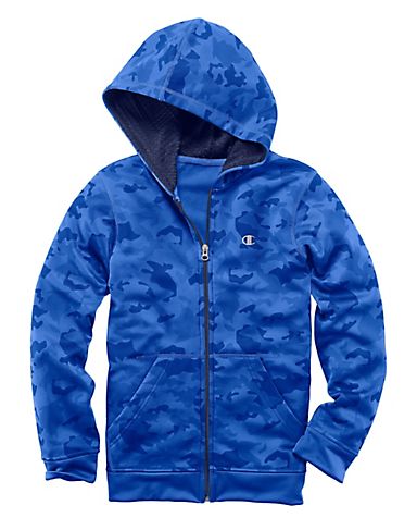Champion Boys Camo Zip Hoodie