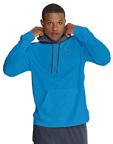 Champion Men`s PowerTrain Fleece Print Pullover Hood