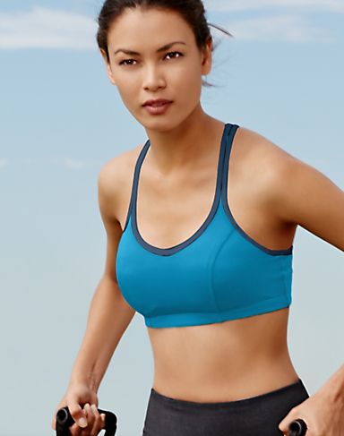 Champion Women's Shape T-Back Medium Control Sports Bra