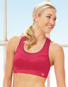 Champion Double Dry Women's Seamless Racer-Back Medium Control Sports Bra