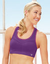 Champion Double Dry Women's Seamless Racer-Back Medium Control Sports Bra