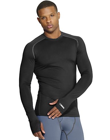 Duofold by Champion Men's Base Layer Crew with Champion Vapor Technology