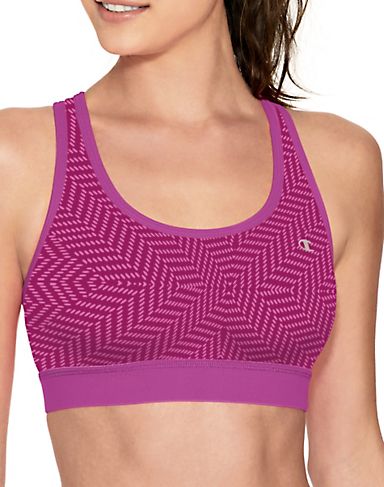 Champion Women's Double Dry Absolute Workout Medium Control Sports Bra