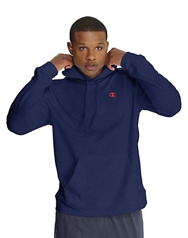 Champion Men`s PowerTrain Fleece Print Pullover Hood