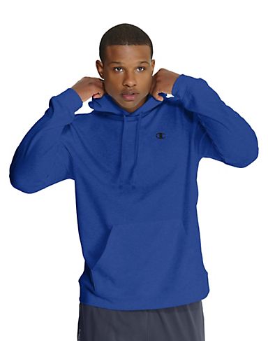 Champion Men`s PowerTrain Fleece Print Pullover Hood