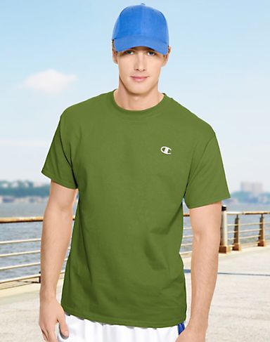Champion Cotton Jersey Mens T Shirt