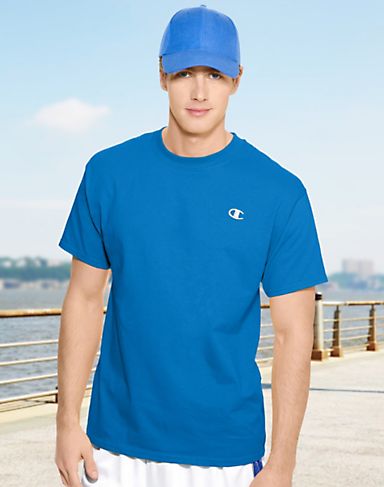 Champion Cotton Jersey Mens T Shirt