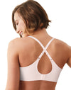 Hanes Womens Ultimate No Dig Support with Lift Wirefree Bra, XS, White