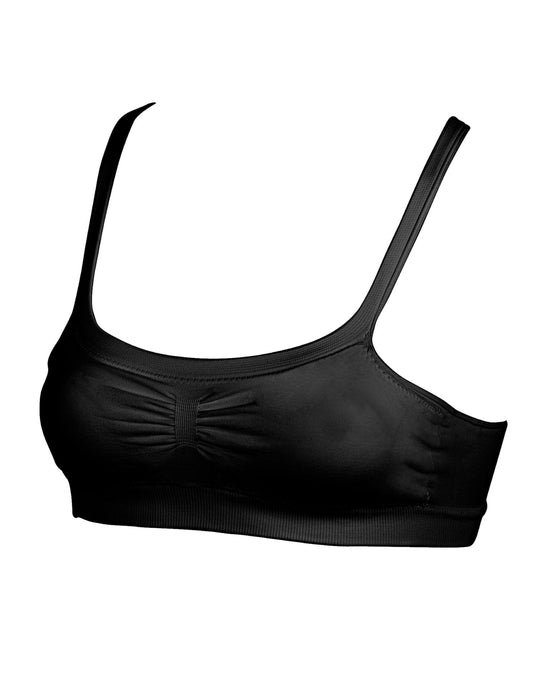 Hanes Girls' Seamless Foam Bandini