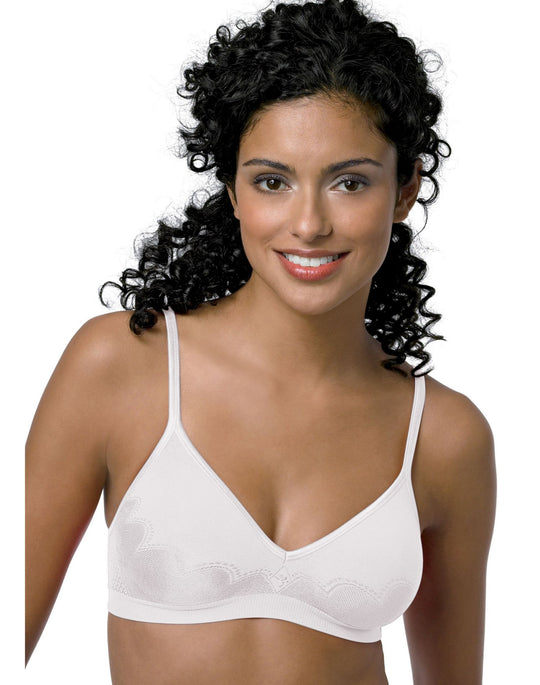 Hanes ComfortFlex Fit Corsetry Detail Wirefree Bra