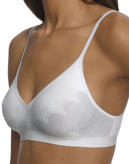 Hanes ComfortFlex Fit Corsetry Detail Wirefree Bra