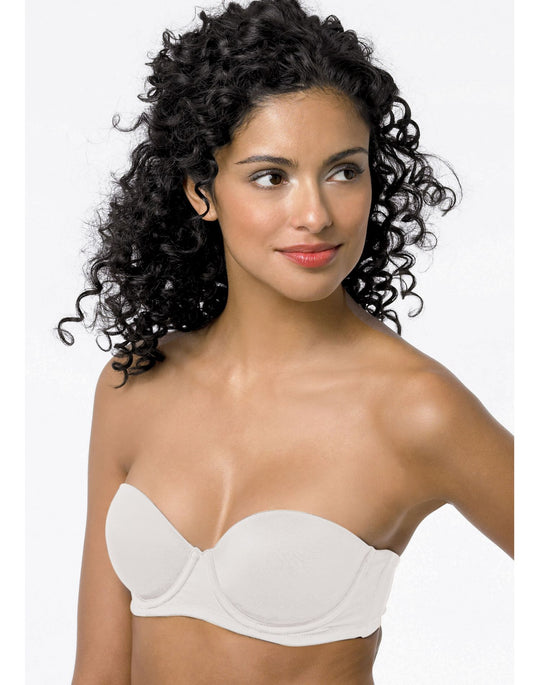 Hanes Concealing Petals Strapless Underwire Bra