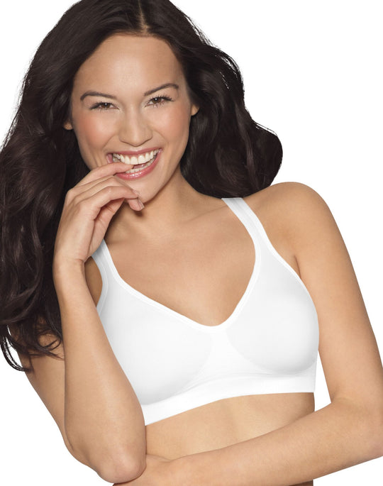 Hanes Women`s ComfortFlex Fit Reversible Wirefree Pullover Bra