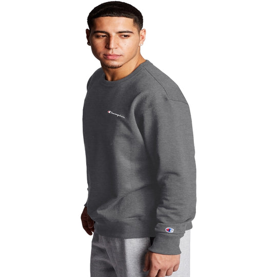 Champion Mens Powerblend Fleece Crew
