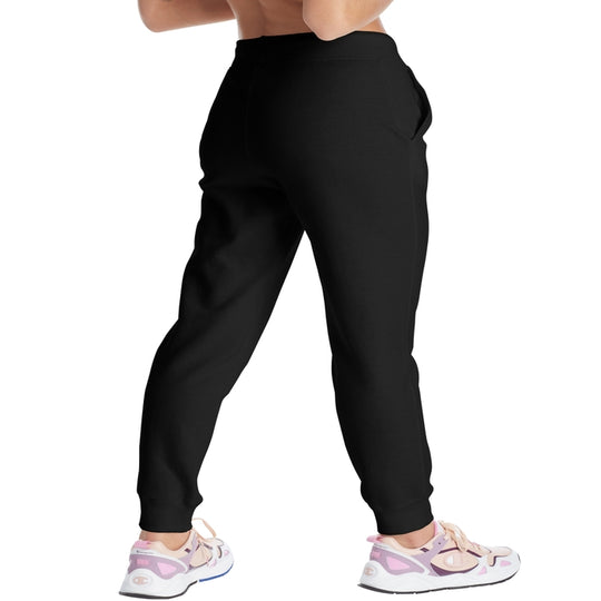 Champion Womens Powerblend Fleece Joggers, XXL, Black