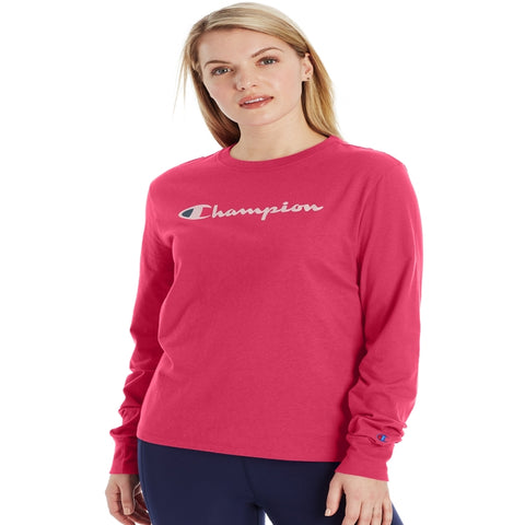 Champion Womens Classic Long-Sleeve Tee