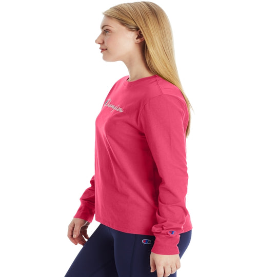 Champion Womens Classic Long-Sleeve Tee